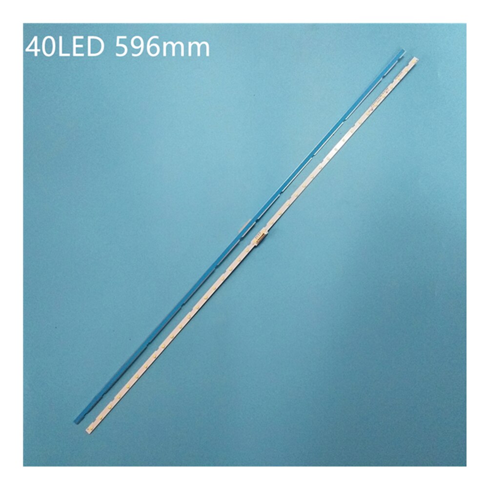 100% 2 stk/sæt led strips til samsung tv  ue55 nu 7175u ue55 nu 7172u ue55 nu 7170u ue55 nu 7302k ue55 nu 7305k ue55 nu 7375u ue55 nu 7372u
