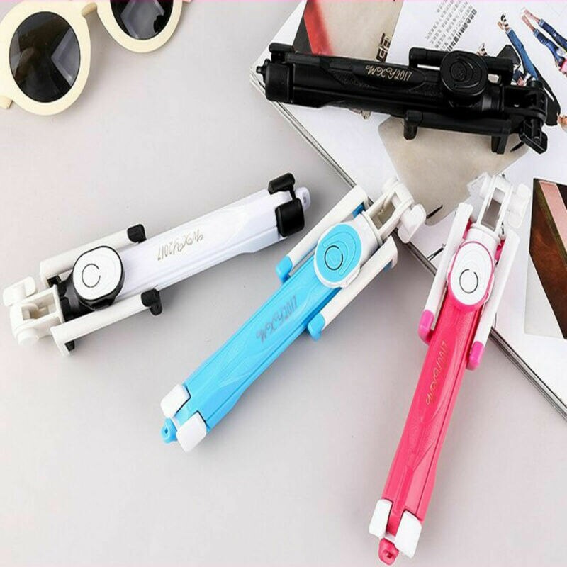 Pymh Bluetooth Selfie Stick Remote Uitschuifbare Handheld Selfie Self Telefoon Stok Monopod Bluetooth Sluiter Statief