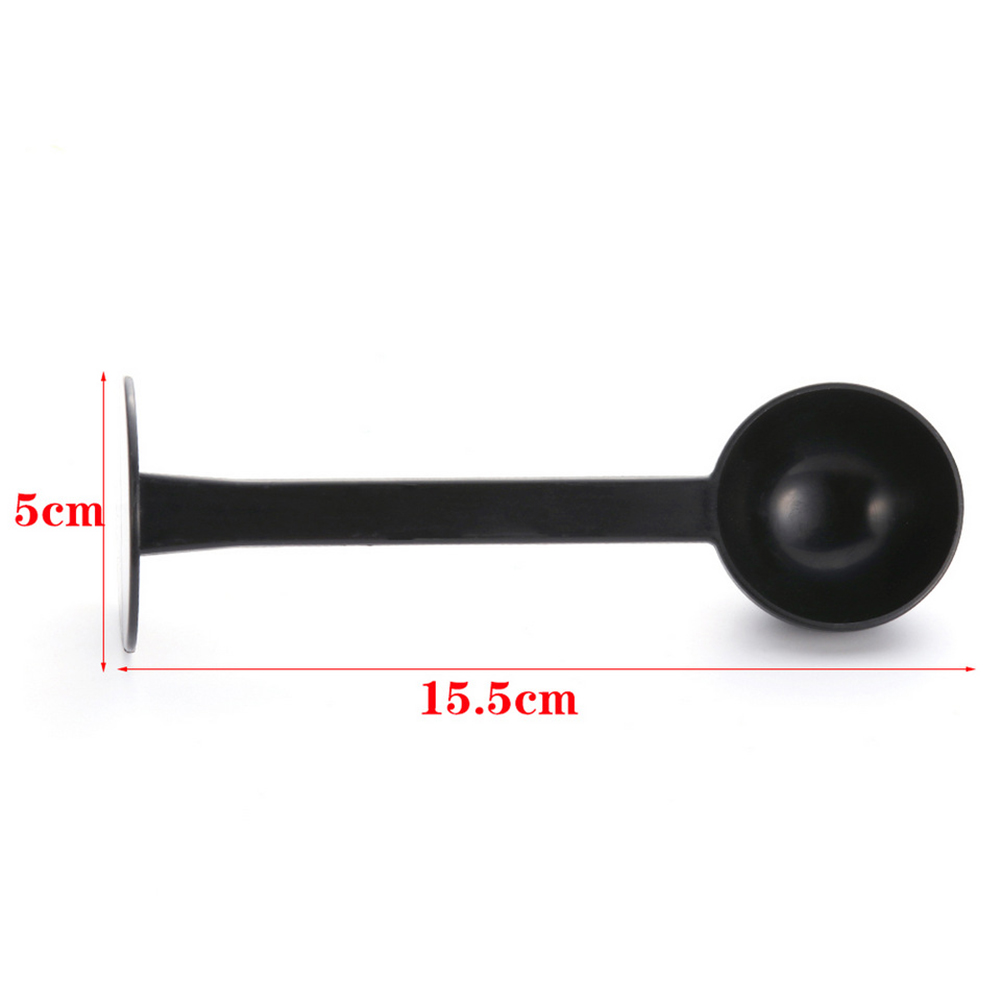 2 in 1 Coffee beans Spoon Coffe Measuring Tamping Scoop Coffee Tamper Black Espresso Stand Kitchen Bar Coffee Tea Tools: Light Green