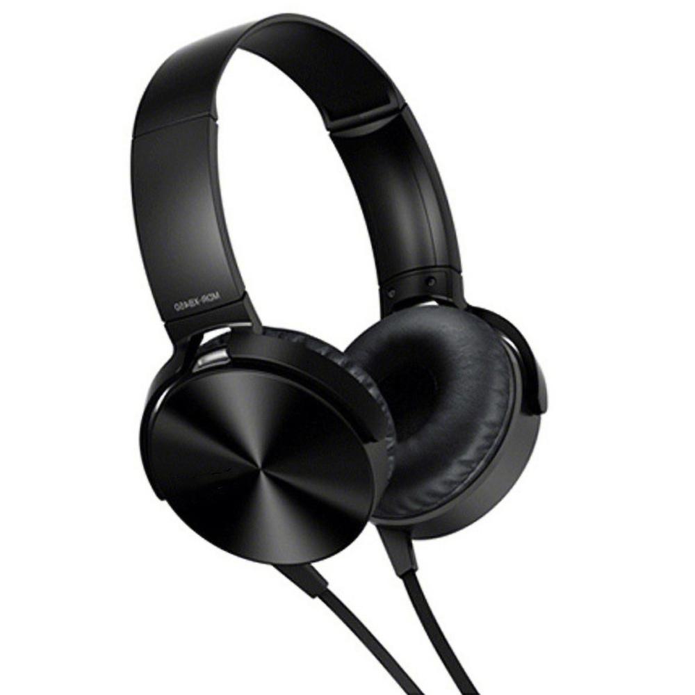 Laptop PC Computer Desktop Headphone 3.5mm Audio Headphones with Mic Portable Fold-Flat Stereo Bass Gaming Headsets Earphone