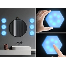 Modern Led Night Lights Quantum Lamp Sensitive Modular Touch Light Lighting Led Night Light Magnetic Home Diy Indoor Kid's Light