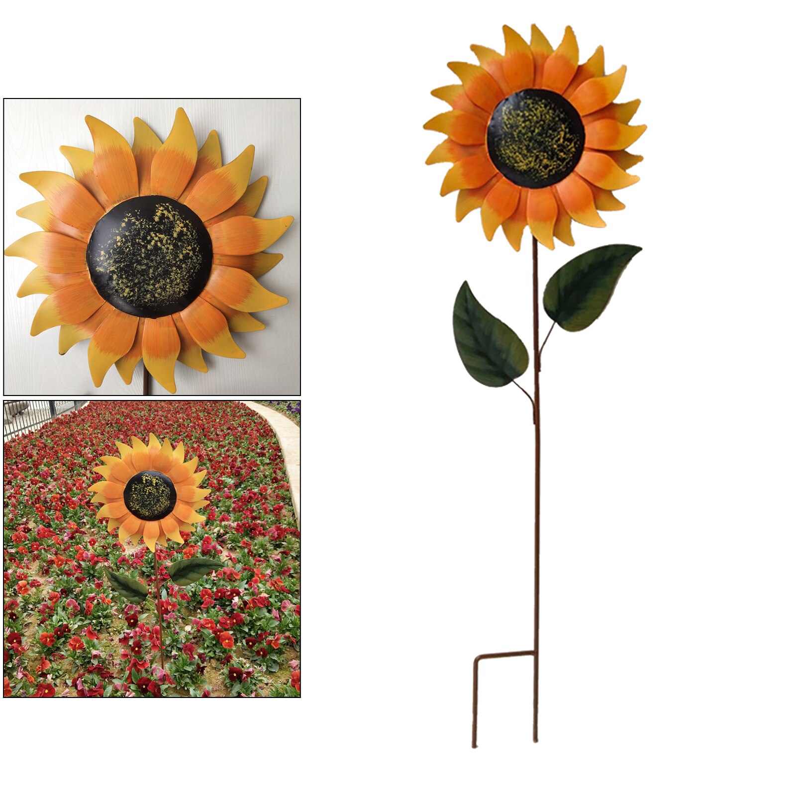 Außen Herbst Pflanzenstab Metall Garten Hof Landschaft Dekoration