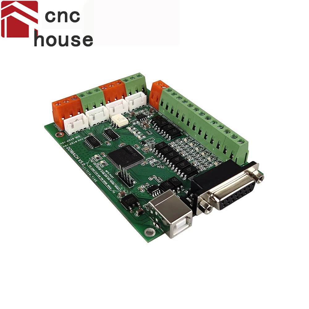 Usb Mach3 Motion Controlekaart Cnc Graveermachine Motion Controlekaart Met Handwiel Interface