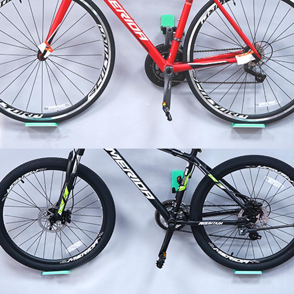 1 sæt cykel vægbeslag cykelstativ cykelpedal hængelås holder dæk vægbeslag cykel væg støtte stativ cykel tilbehør