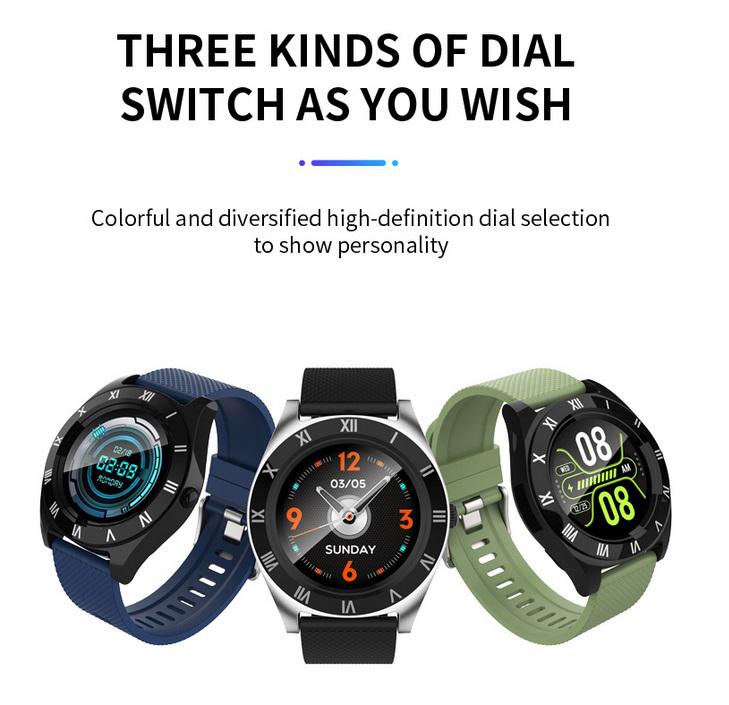 M11 Sim Smart Watch Smartwatch Men Women For Android Sport Bluetooth Metal Fitness Smart Watch TF Card Roman Character r30