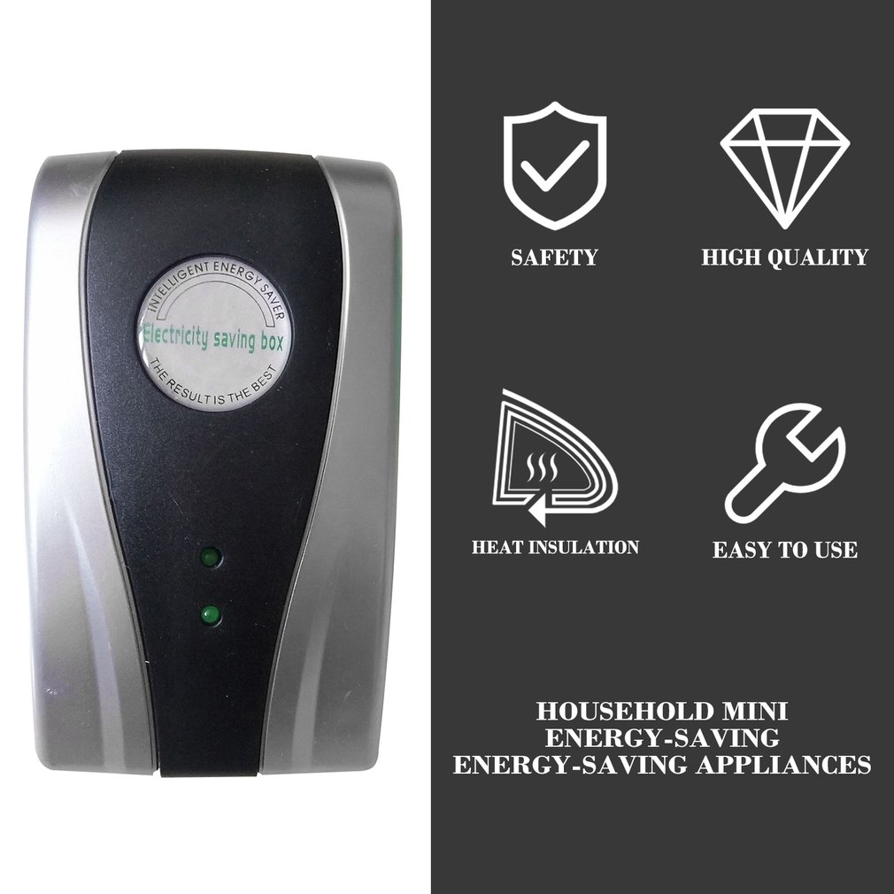 Household Mini Power Saver Energy Saving Power Saver Power Saving Power Saver Slow Walking Meter Stable Voltage