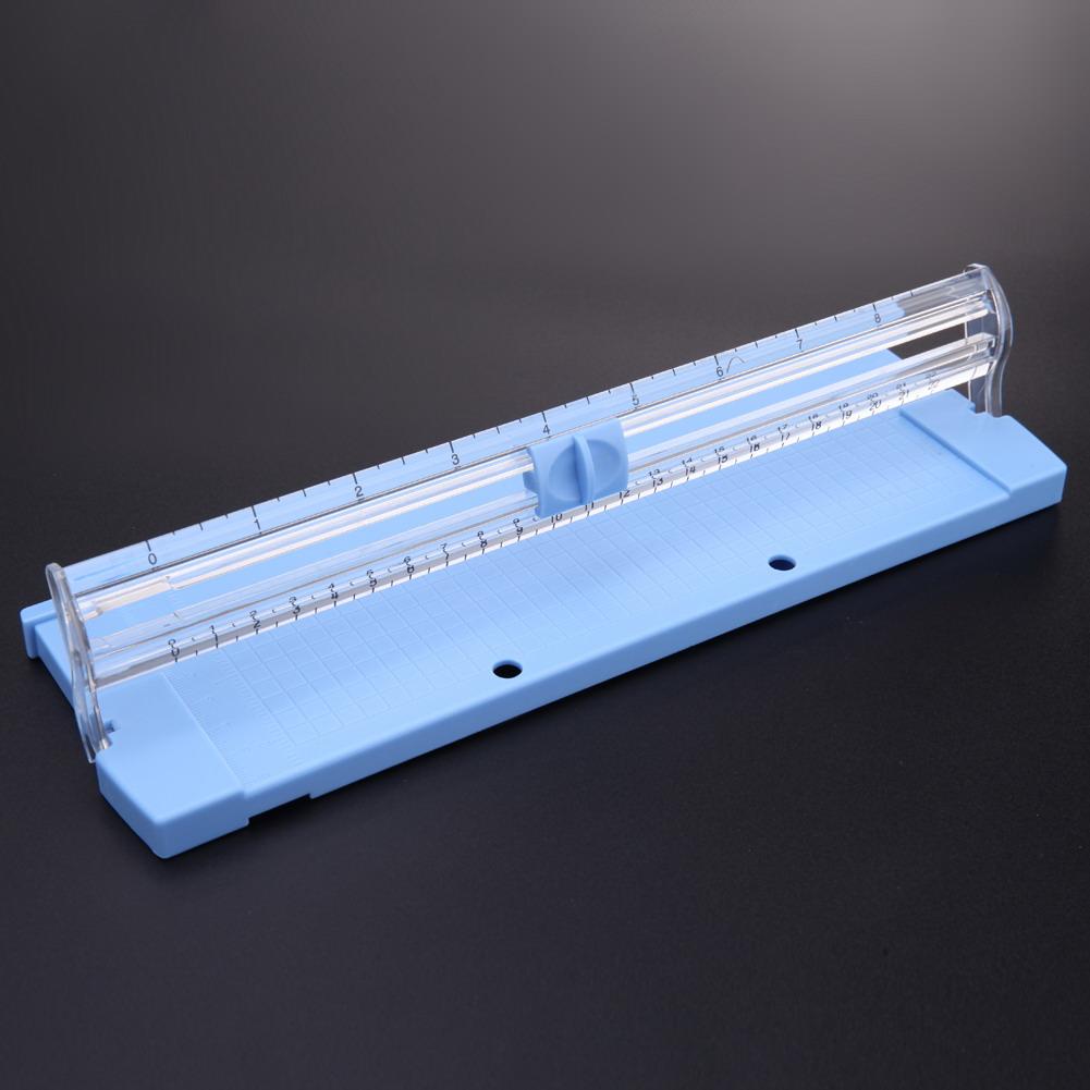 A4/A5 Precision Paper Photo Trimmers Cutters Guillotine with Pull-out Ruler for Photo Labels Paper Cutting Tool Random Color