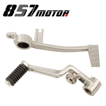 Motorcycle Aluminium rear Brake Lever Gear Shift Lever Shifter Foot rest Pedal For GSXR600 GSXR750 GSXR1000 K5 K6 K7 K8 K9 K10