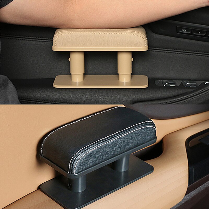Auto armsteun ondersteuningspads universeel voor auto armsteun hand gele ondersteuning deur armsteun pad arm beschermend voor anti-vermoeidheidskussen