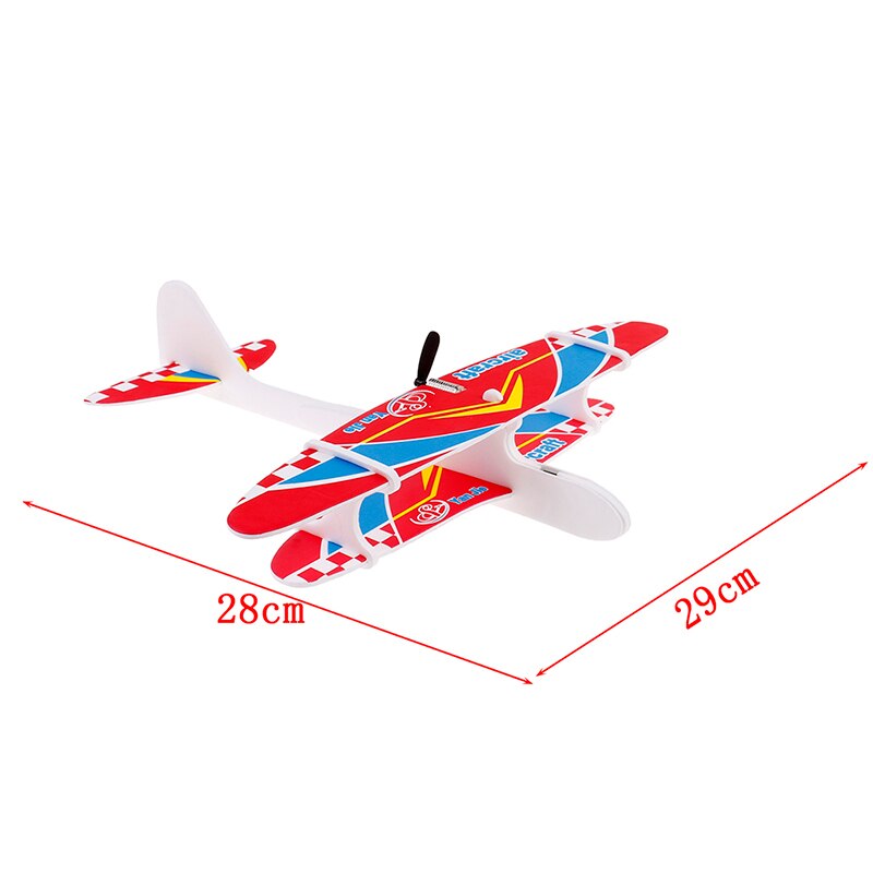 Educational Toys Aircraft Inertial Foam Outdoor Toy EVA Toy Plane Model Airplanes Capacitor Electric Hand Launch Throwing Glider