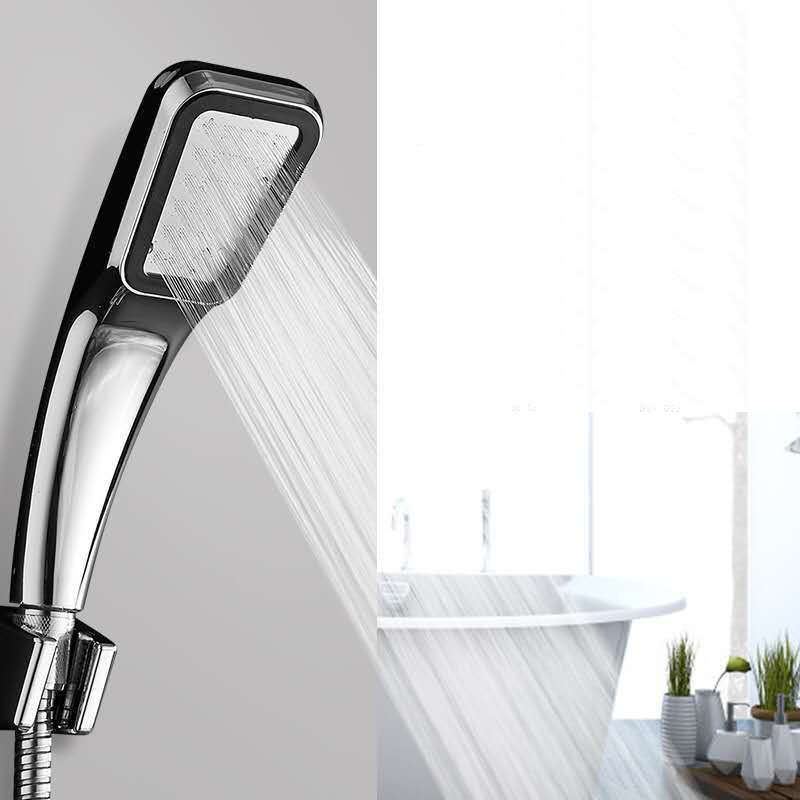 Water-Saving Shower Head Supercharged Fine Hole Shower Head Square Hand-Held Shower Head Supercharged Shower Head