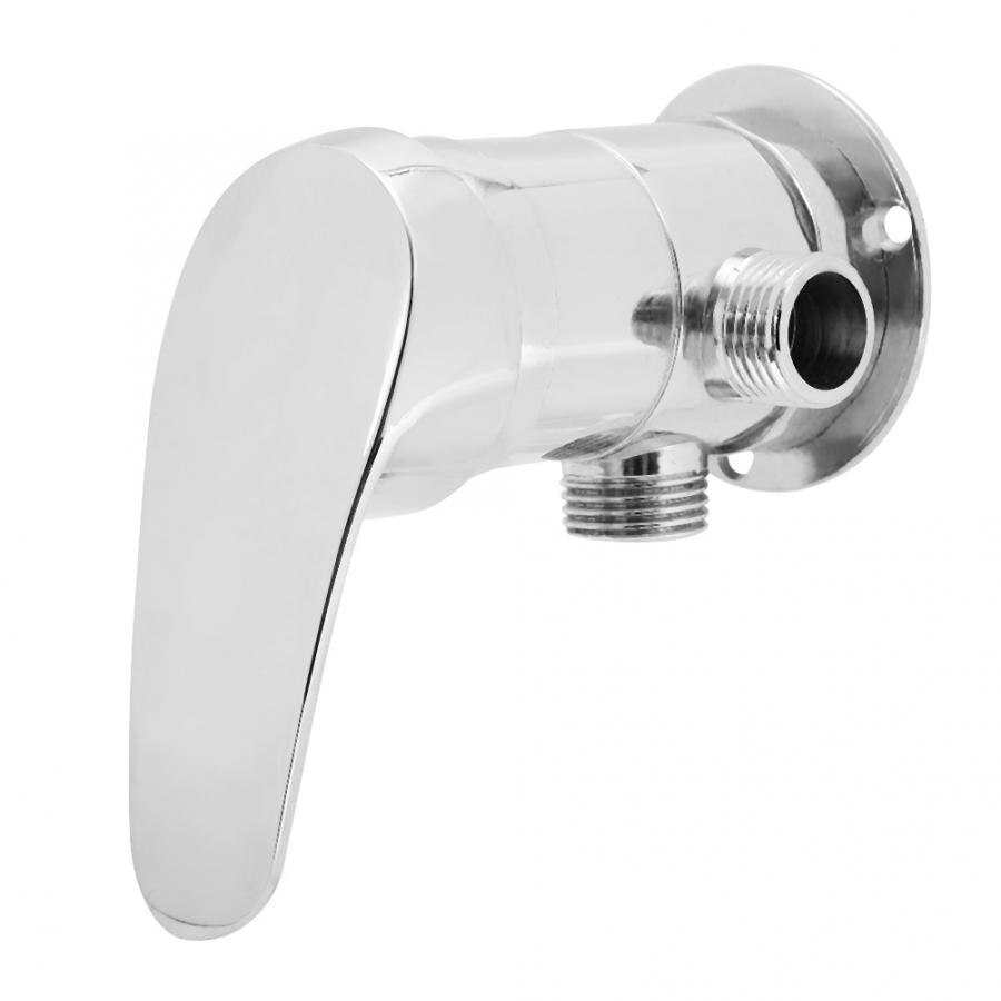 G1/2 Zoll 3Weg Schlecht Winkel Ventil Wasser Separator Dusche T Einstellbare Dusche Kopf Umsteller Schalter Ventil Schlecht Zubehör