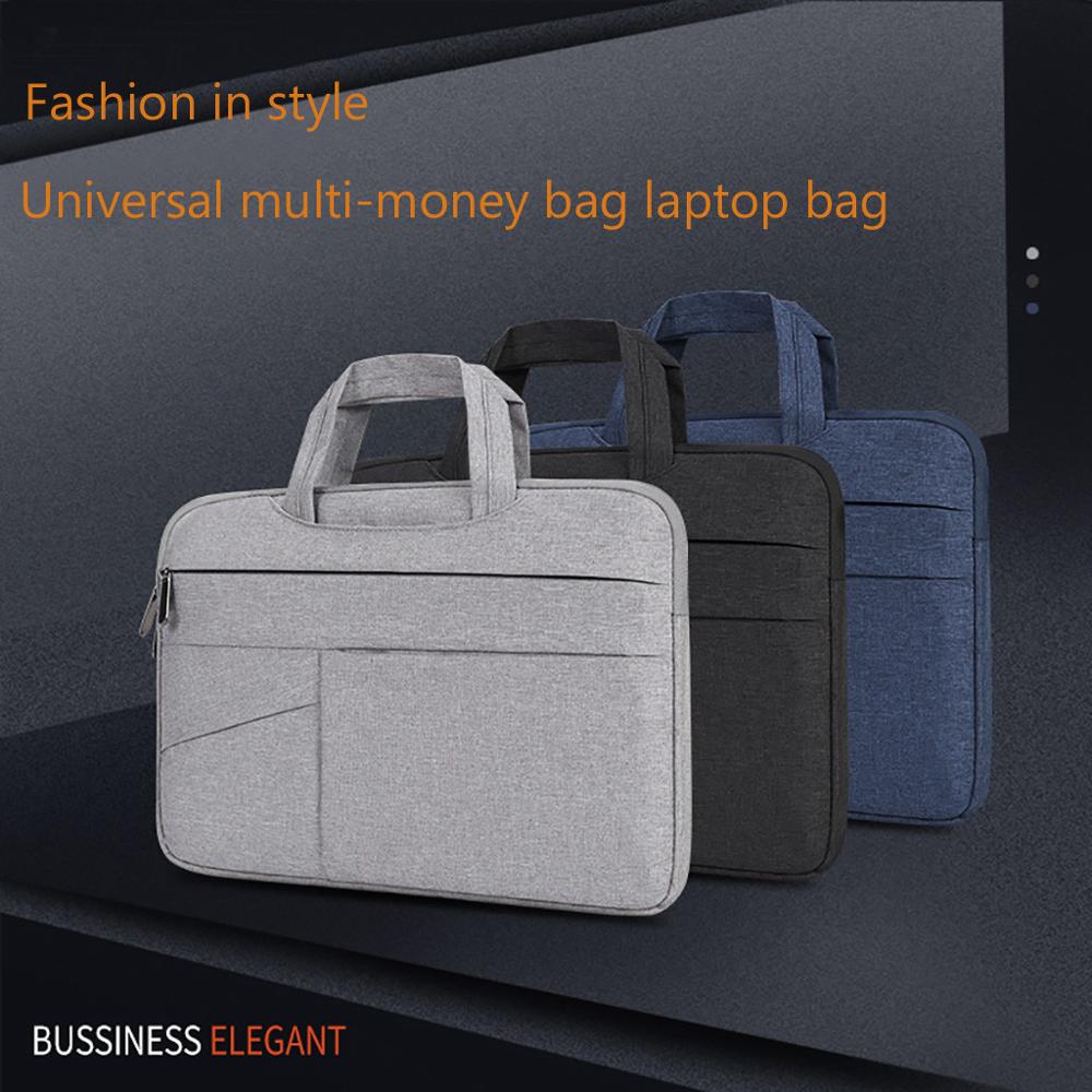 Large Capacity Laptop Briefcase Men Women Travel Notebook Bag 13Inch office computer bag shoulder bag Tablet Bussiness Handbag#D