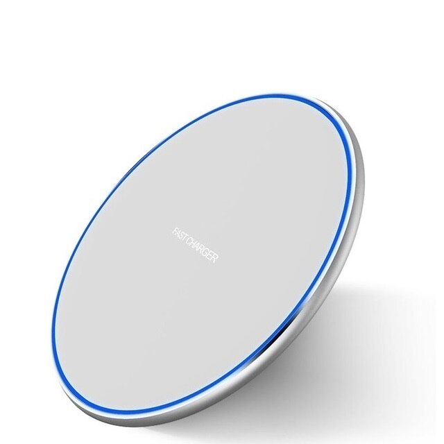 Fdgao 15w qi kabelloses ladepad mit schnellladefunktion für iphone 12, 11 pro, xs max,  x 8 samsung  s21 s20 s10 s9.: Weiß