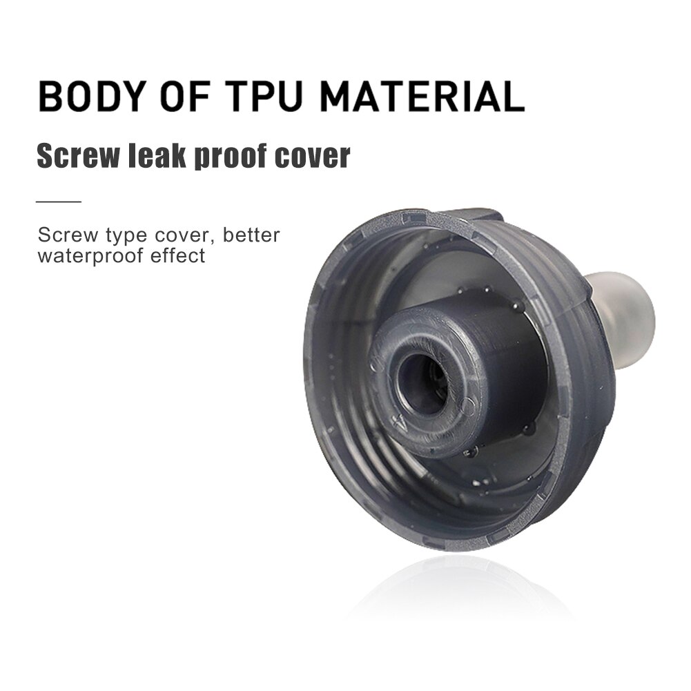 Saco de água ao ar livre fácil segurança exercício acessórios 500ml portátil dobrável ciclismo macio balão beber bolsa para aotu