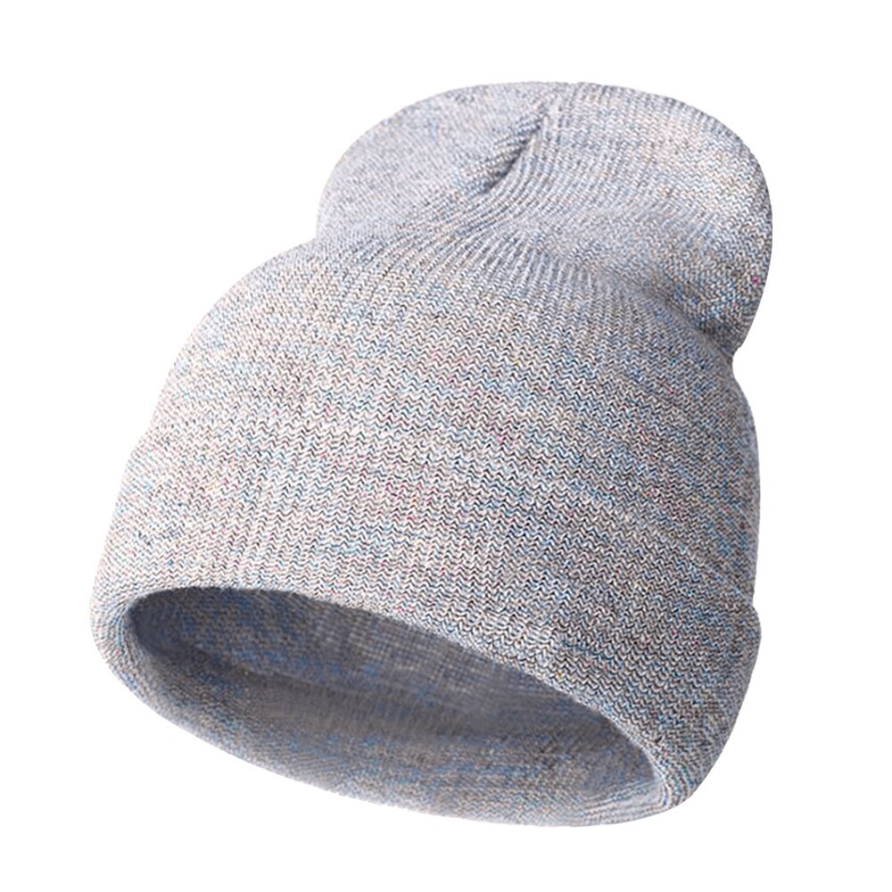 Kapelusz dla obu płci z miękkiej dzianiny czapka zimowa ciepła czapeczka damska biodro-chmiel jednokolorowe klasyczne modne bawełniane czapki robione na drutach: HS