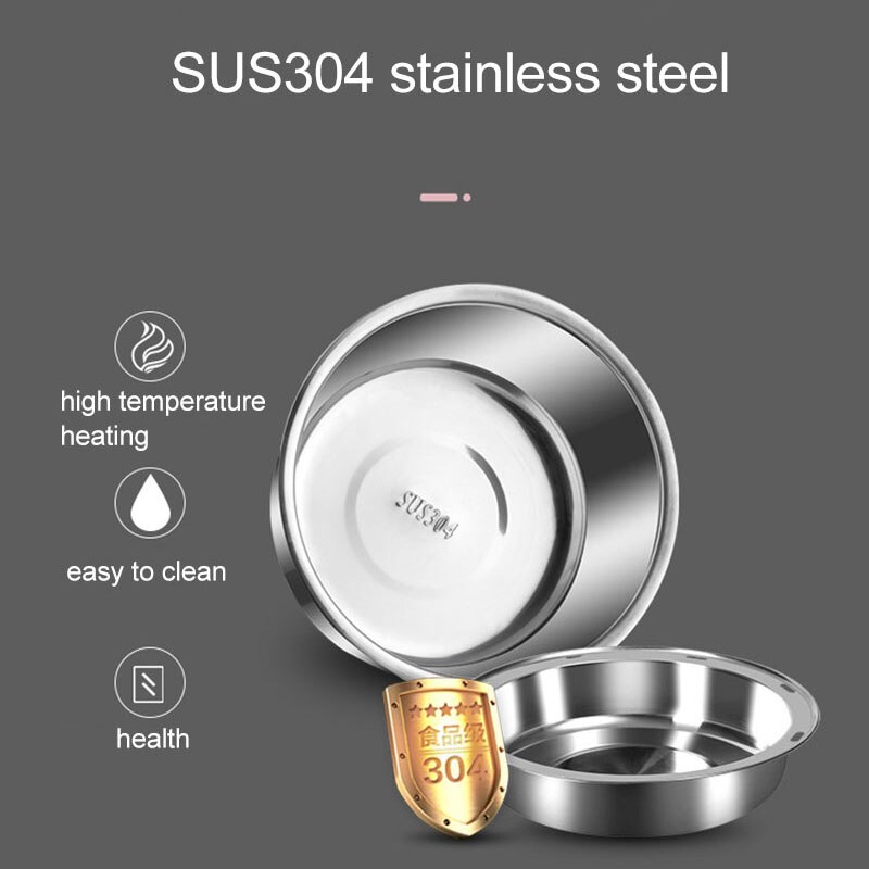 220V 1.3L Koken Elektrische Lunchbox Dubbele Rvs Liner Verwarming Lunchbox Rijst Stomen Rijstkoker