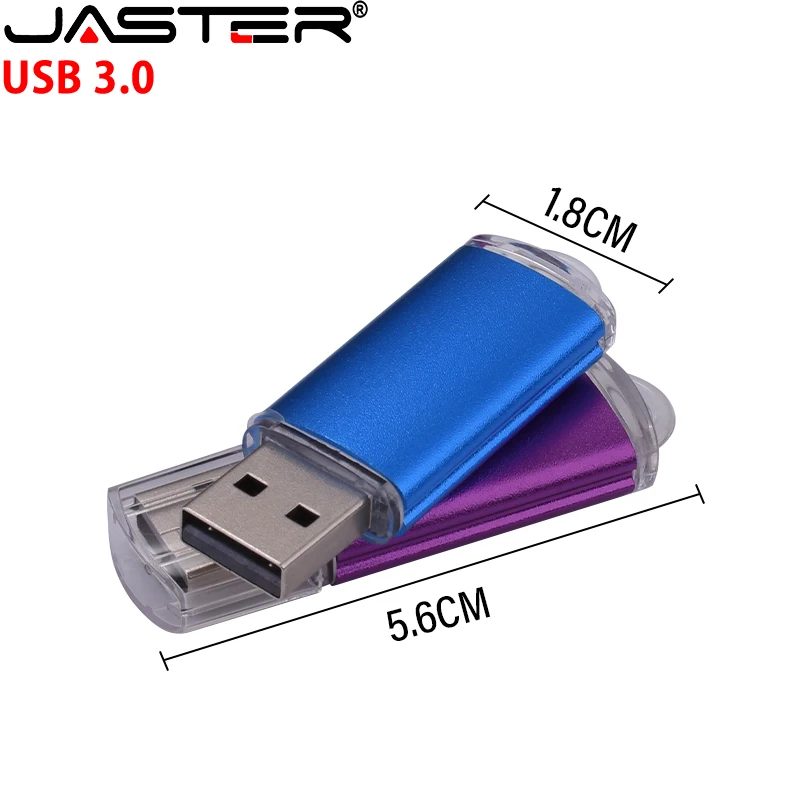 Black USB 3.0 Flash Drive 128GB High Speed Pen Drive 64GB Free Key Chain Memory Stick 32GB Plastic Metal Blue USB Stick 16GB