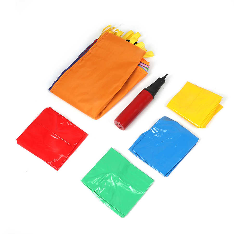 Kid Spelen Multi-color Parachute Kinderen Outdoor Spel Oefening Ontwikkeling Speelgoed
