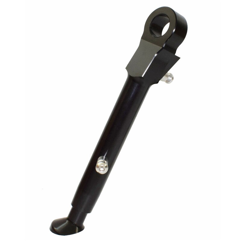 Cnc billet justerbar kickstand fodspark sidestand benstøtte til kawasaki ninja  zx1000 zx-10r zx10r: Sort