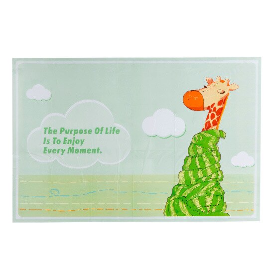 Kitchen waterproof wall stickers greaseproof paper stickers self-adhesive high temperature resistant home tile kitchen tools: giraffe 60X90CM