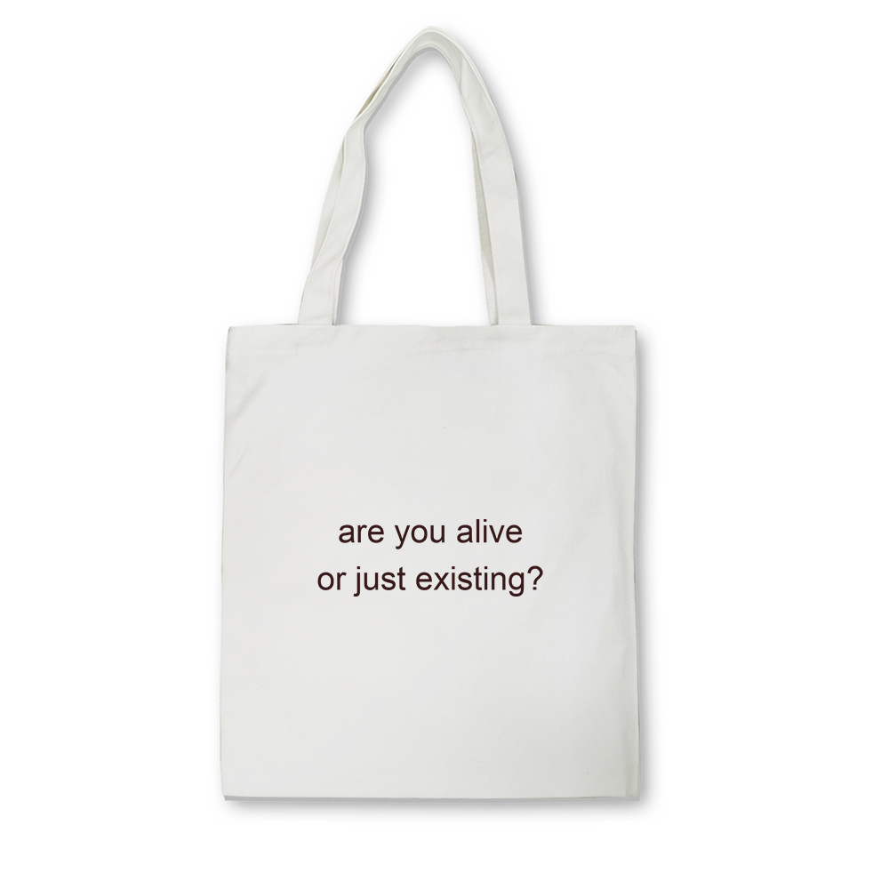 Drôle d'être un homme gentil imprimer dames sacs à main toile sac fourre-tout coton Shopping femmes Eco réutilisable épaule Shopper sacs lettre: R563WHITE