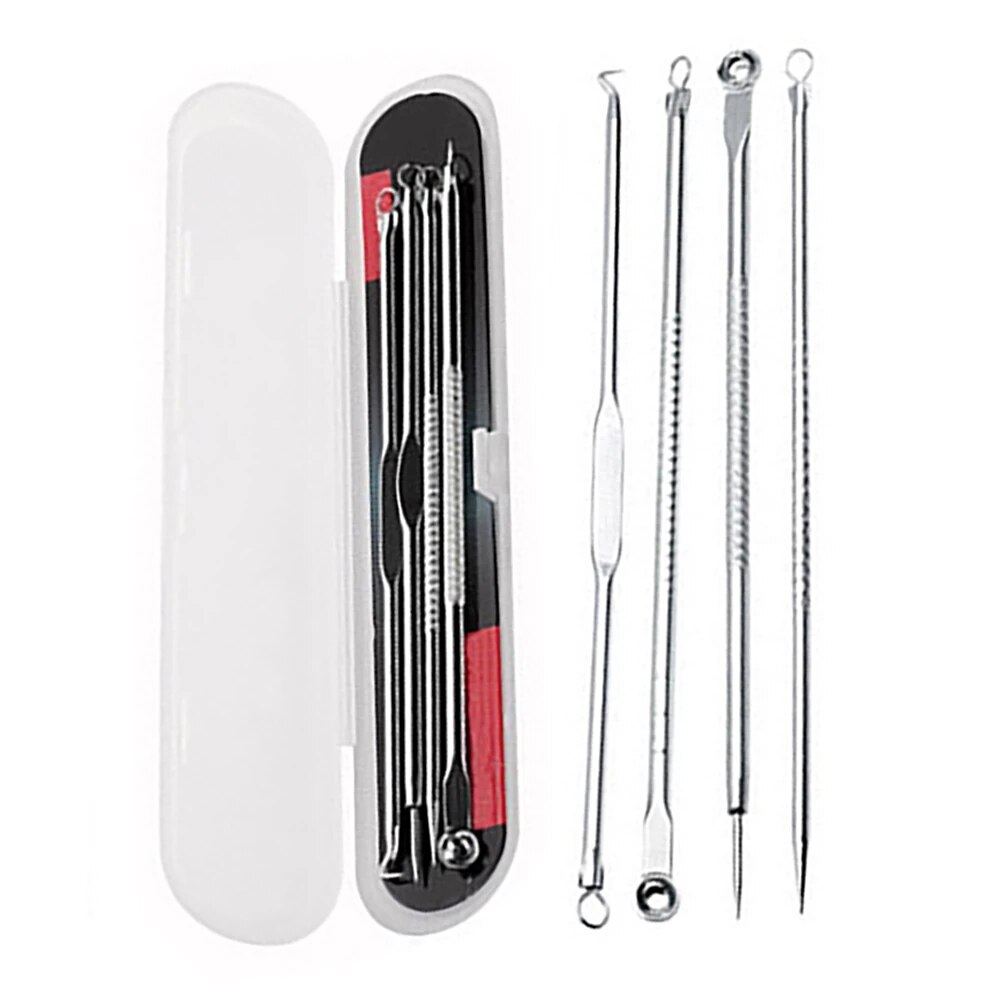 Blackhead Remover Vacuum Acne Suction Pimple Black Head Remove Skin Blackheads Cleaner Face Skin Cleaning Suction Black Points: Silver