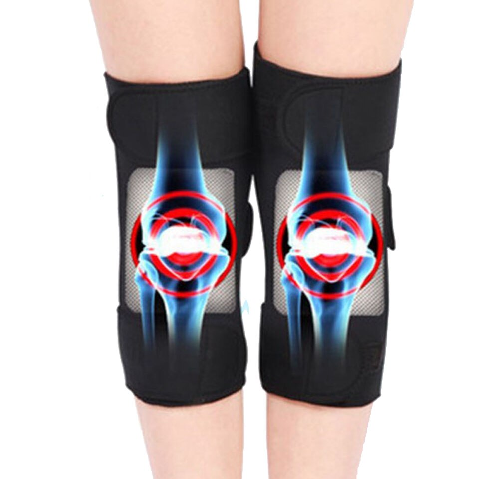 Zelf Warmte Knie Brace Ondersteuning Wrap Massager Infrarood Verwarming Therapie Artritis Pijn Letsel Herstel Knie Pads