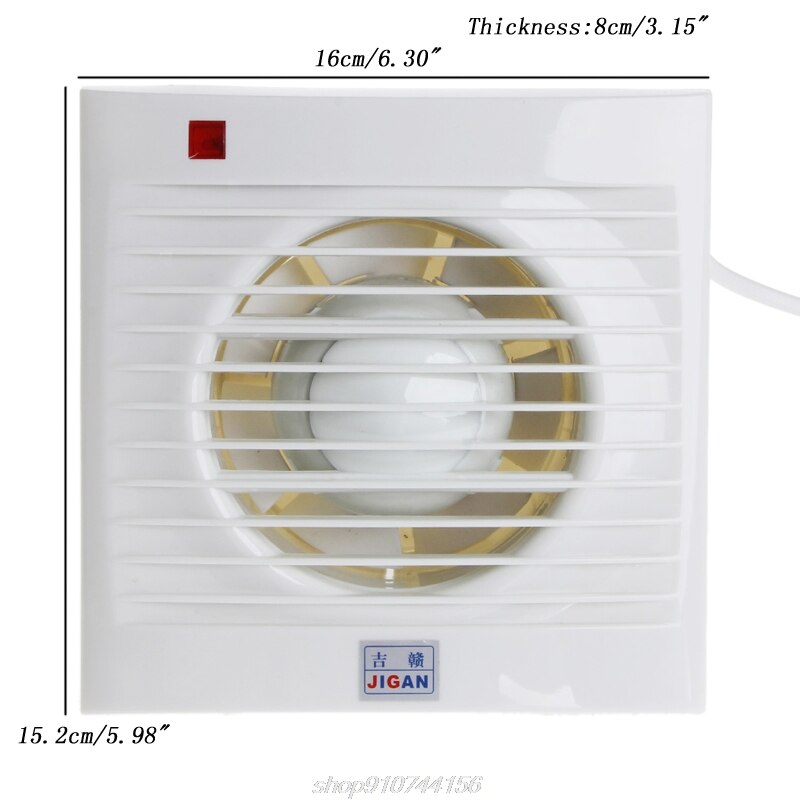 Kitchen Bathroom Ventilation Laundry Room Exhaust Fan Air Through Wall D25 20