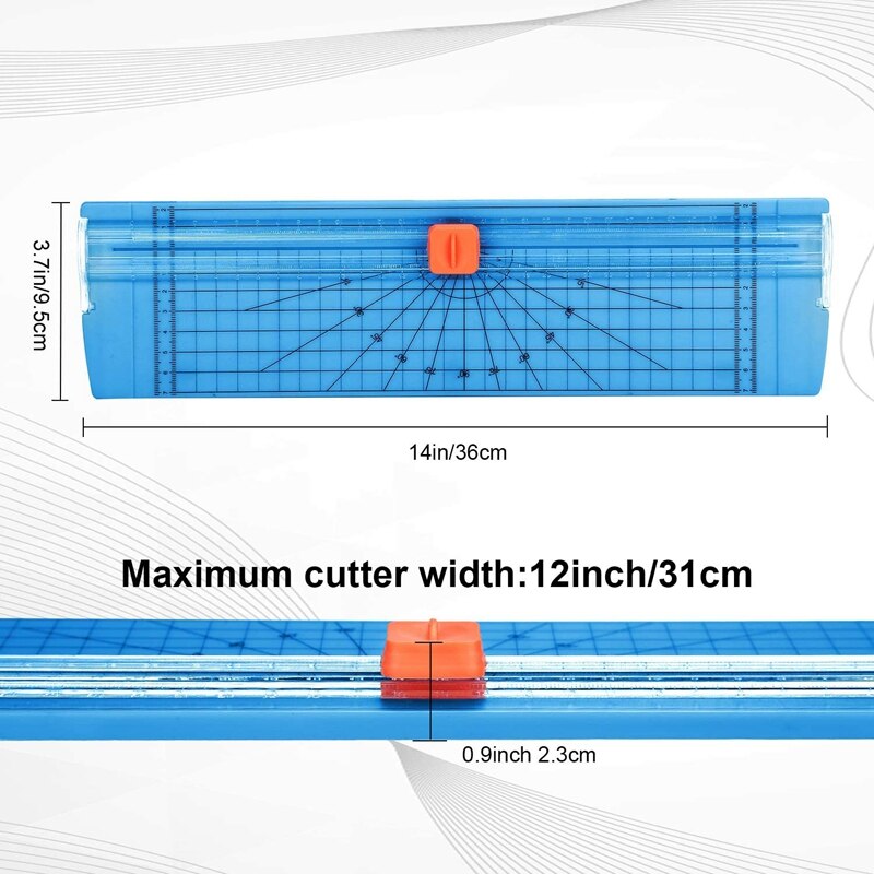 Papiersnijder 12Inch A4 Papier Trimmer Met Automatische Beveiliging Safeguard Voor Scrapbooking Home Office En Foto