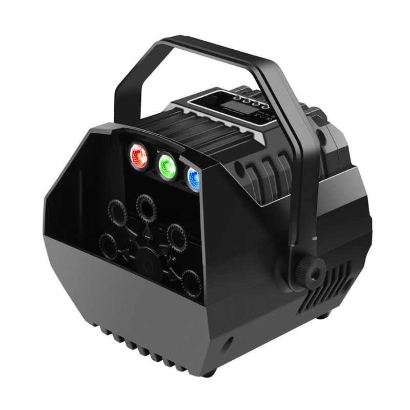 77HD Mini Bubble Machine Auto Bubble Blow Maker for Outdoor/Indoor Use for Kids