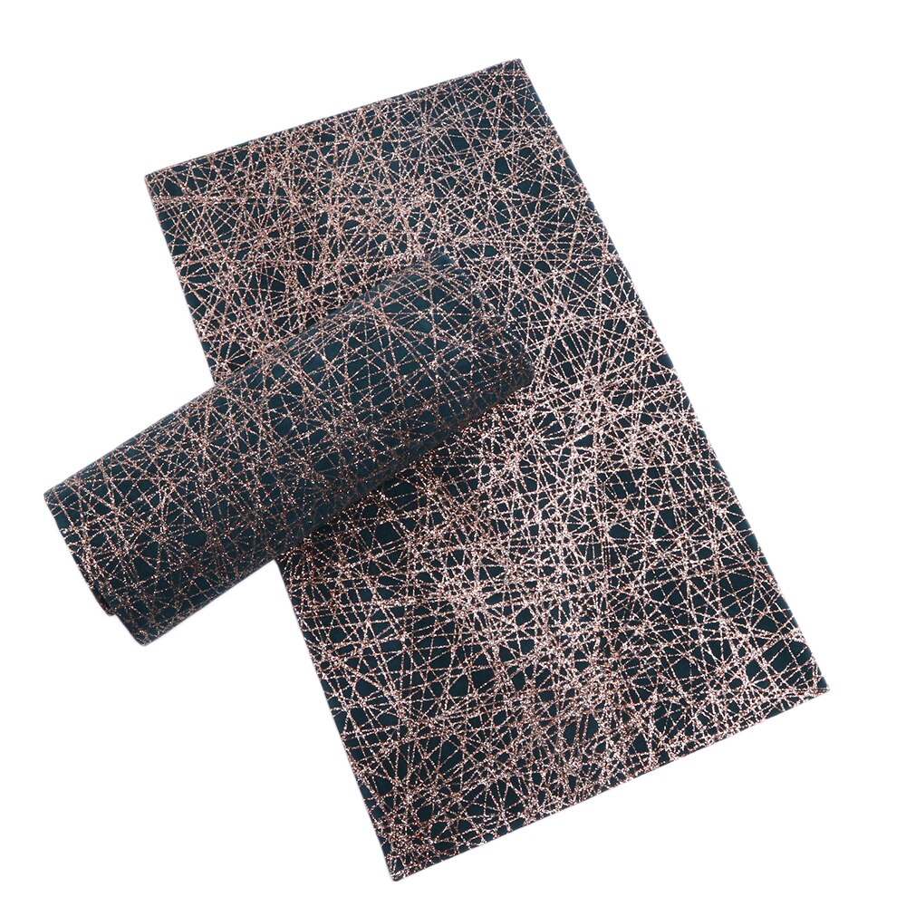 20*33cm geometriske høyhælte sko mønstre trykt glitter kunstskinn stoffark, gjør-det-selv håndlagde materialer ,1 yc 3442: 1061338010