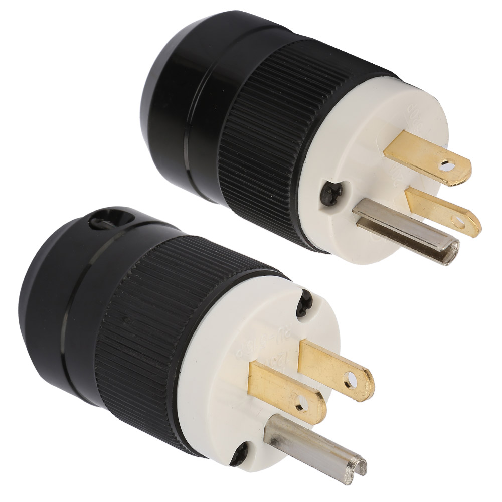 Enchufe de alimentación Industrial, de 3 polos conector de alimentación, 3 agujeros, impermeable, grado Industrial