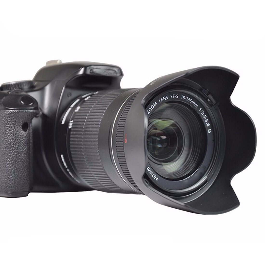 Centechia Camera Lens Hood For EW 73B EW-73B Canon 60D 70D 600D 17-85 18-135 Lens Hood Lens Protector