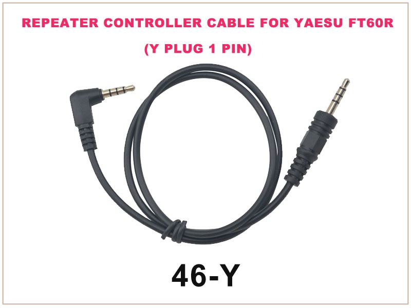 46-Y Repeater Controller cable FOR YAESU FT-60R (Y plug 1 pin)