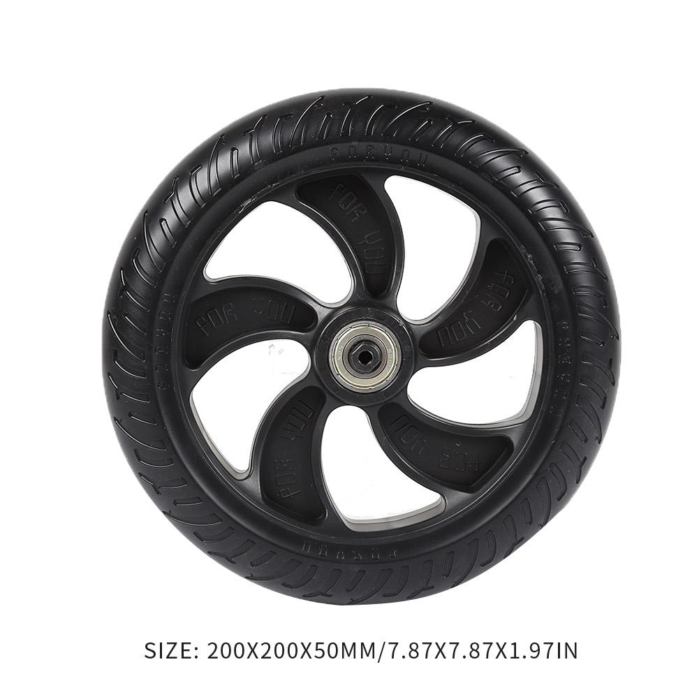 Rear Wheel Wear-resistant Solid Electric Scooter Solid Rear Tyres Back Tire with Wheel Hub for Kugoo S1 S2 S3