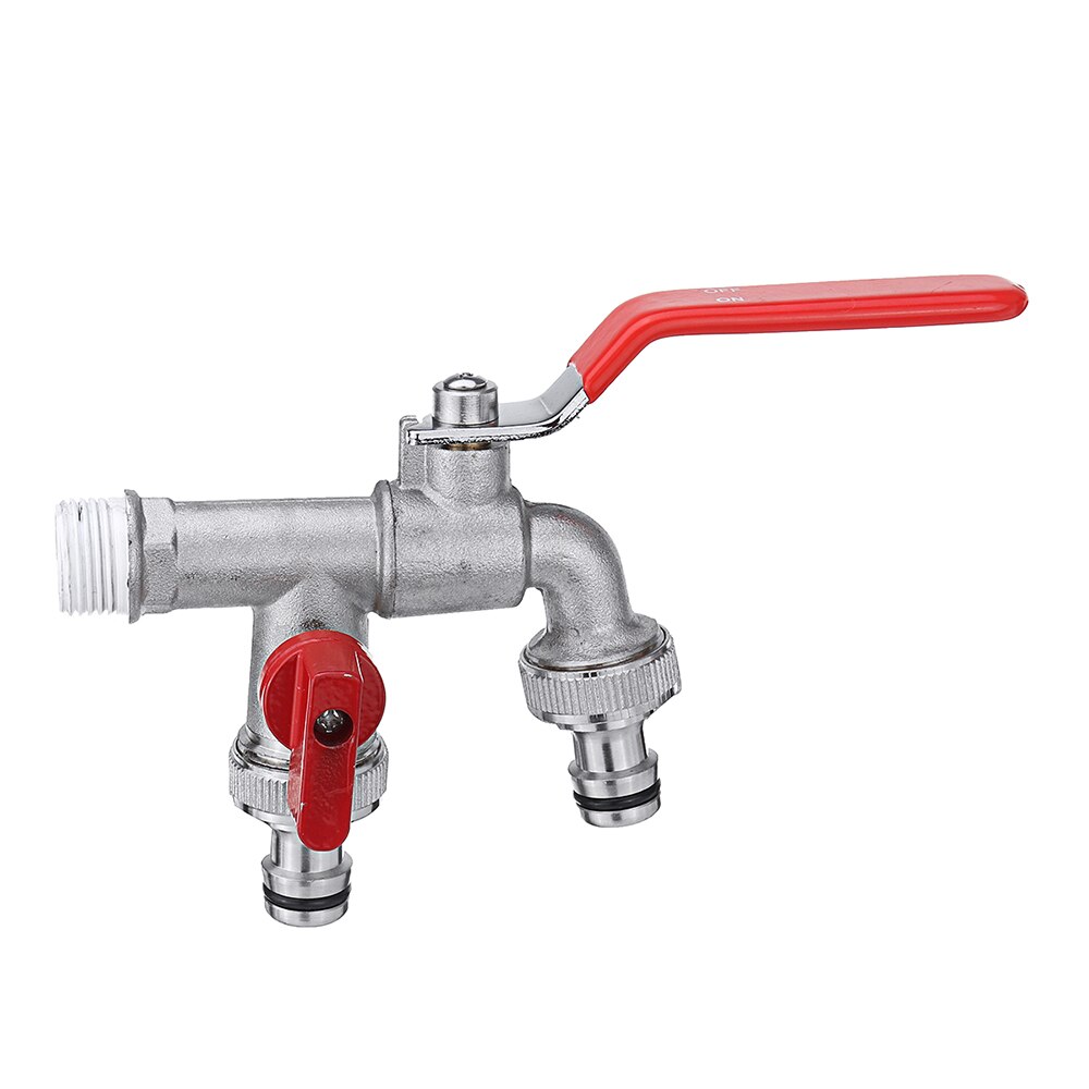 Wasser Handpumpe Für Camping Wohnmobil - Doppel Wasserhahn Ersatz - Schwarz 275-410mm Aluminium