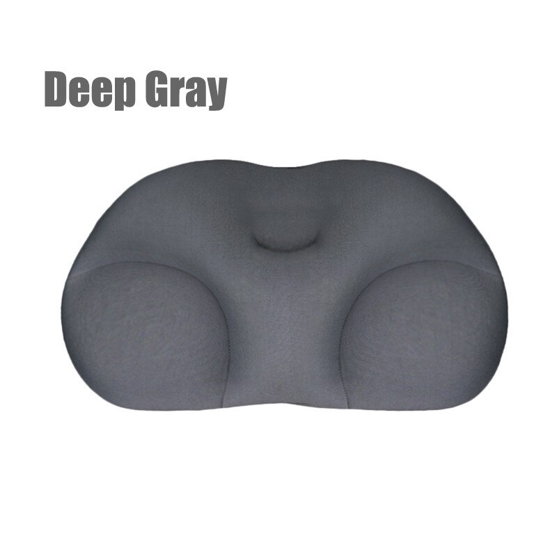 All-Round Sleep Pillow 3D Butterfly Memory Foam Ergonomic Orthopedic Neck Support Pillows All Round Cloud Pillow Egg Sleeper: Dark Grey