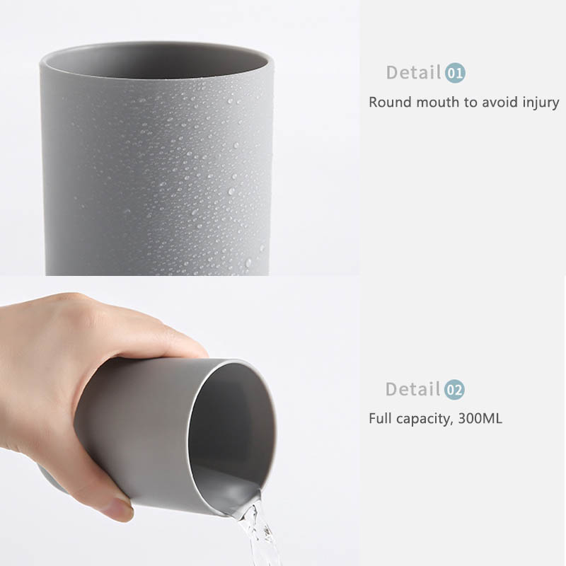 Mond Cup Huishoudelijke Drank Plastic Spoelen Cup Water Cup Borstel Cup Badkamer Accessoires