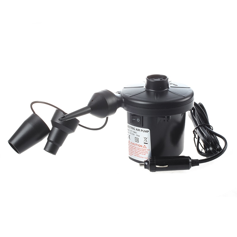 Electric Inflator Air Pump Portable 12V Camping