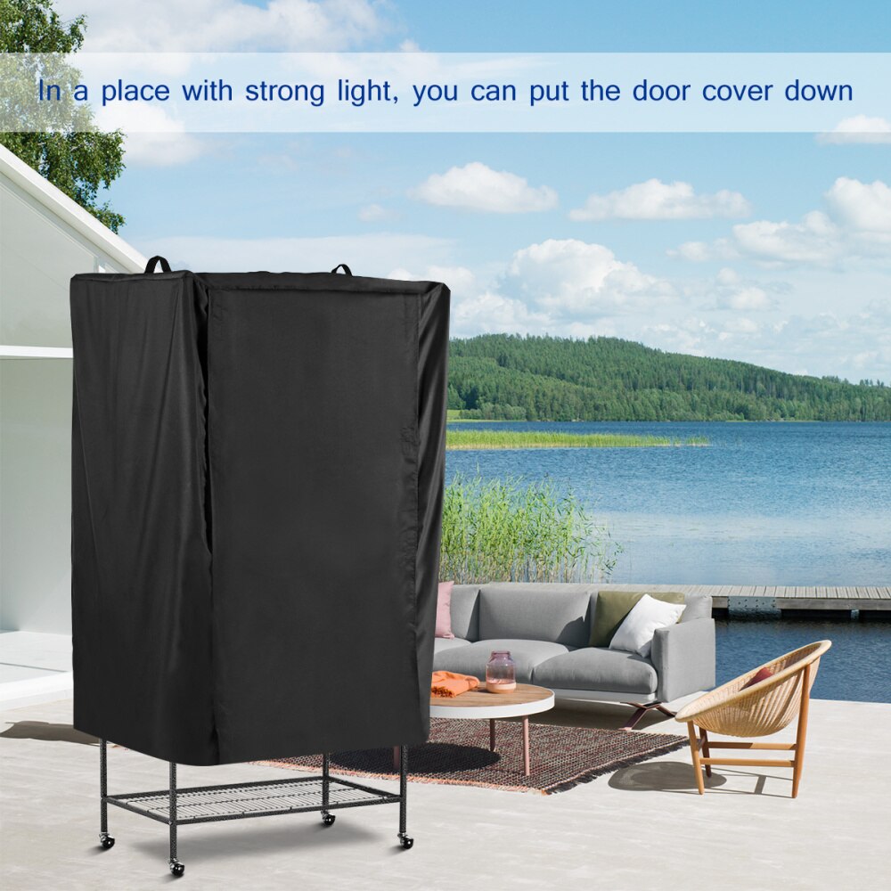 Vogelkooi Cover Ademend Stofdicht Praktische Schaduw Cage Kleren Opknoping Stofkap Jurk Pak Jas Opbergtas Case