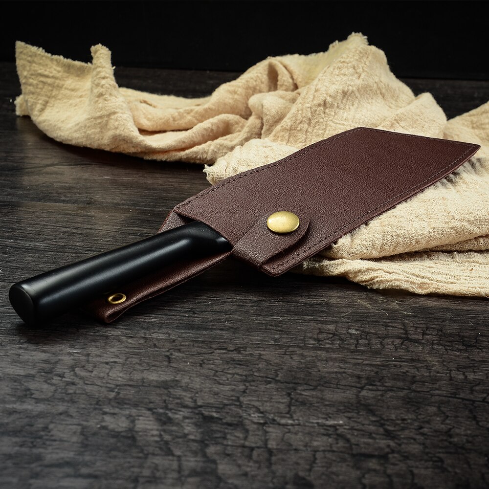 MYVI nóż szefa kuchni płaszcza PU skórzane noże straż Obudowa ochronne ostrze noża obejmuje narzędzie robić gotowania dla 6.5 7.5 8 cal nóż