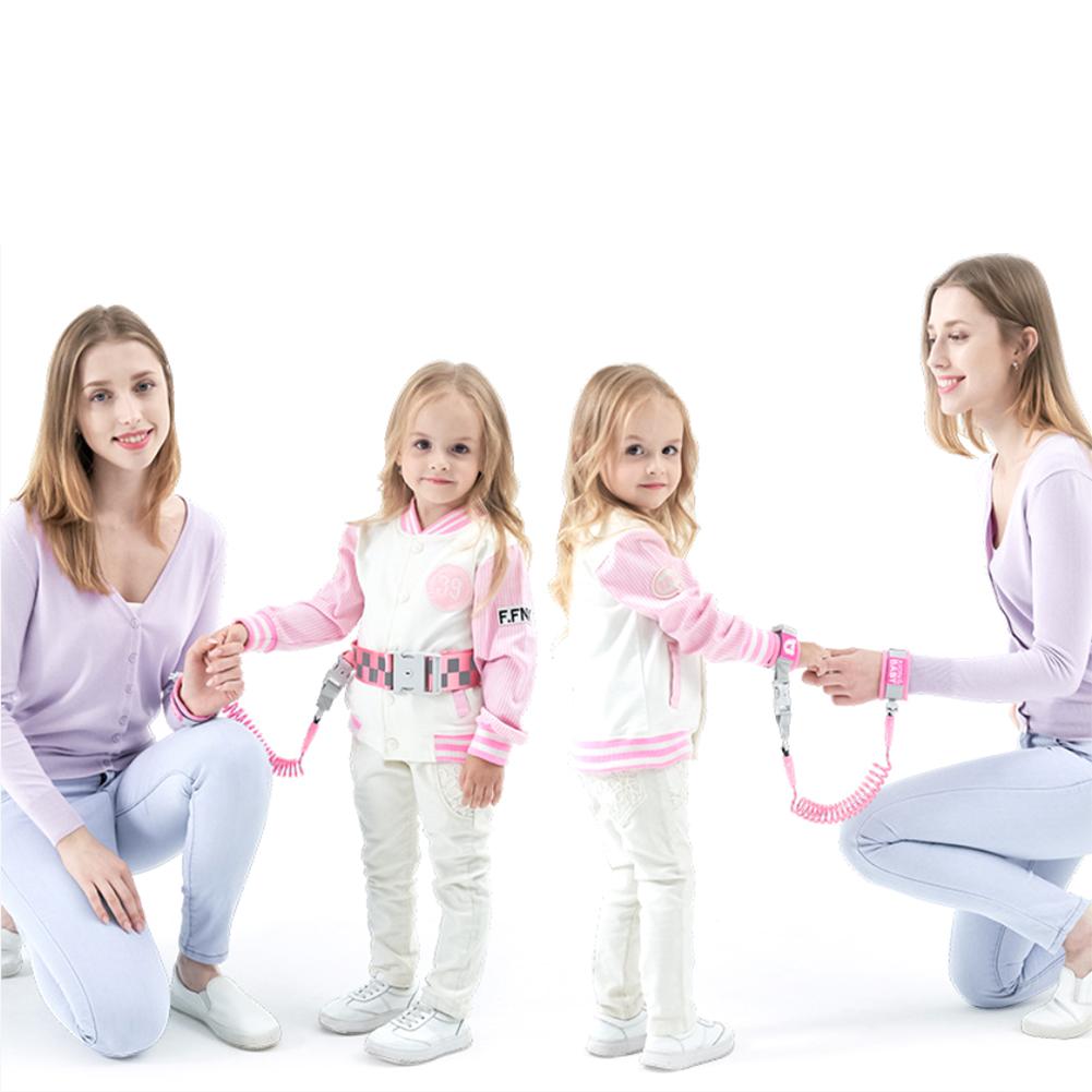 1.5M illuminer enfants bébé sécurité marche harnais Anti perte réglable Traction corde rappel enfant en bas âge poignet taille marche ceinture