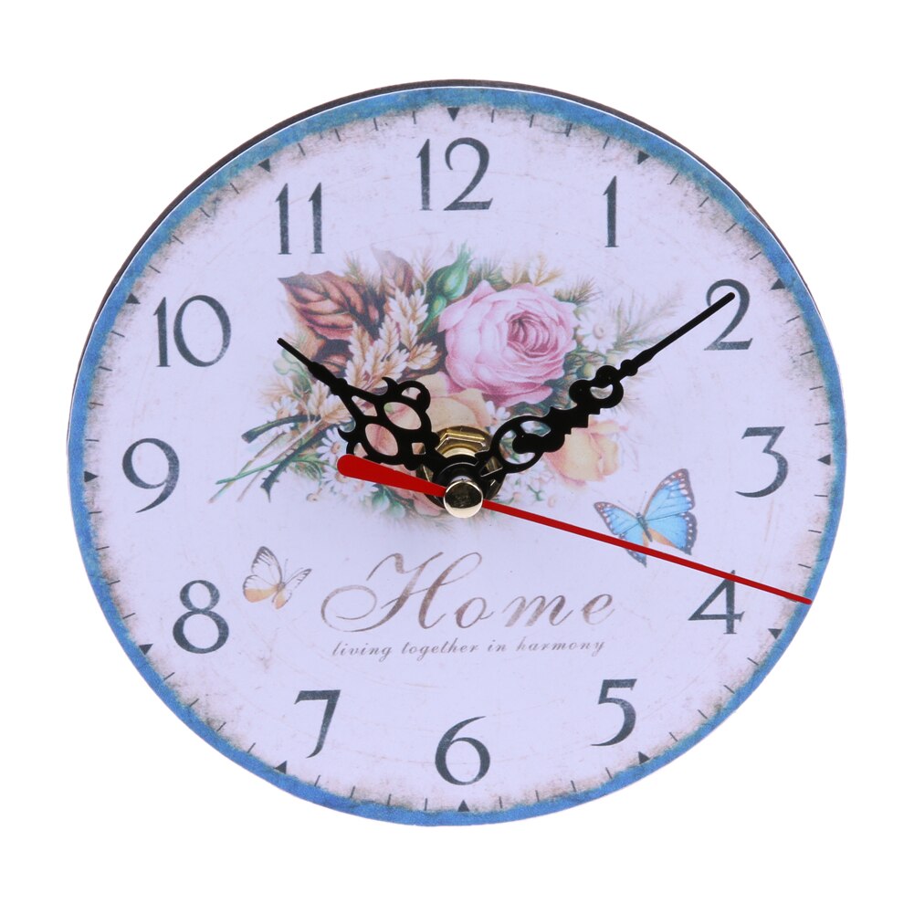 Horloge murale campagne chic | Au Manoir des Pampilles