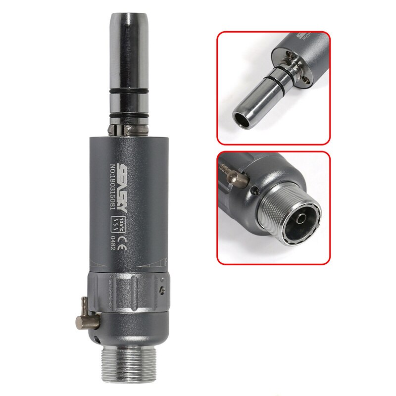 Nsk Stijl Dental Slow Lage Snelheid Handstuk Straight Contra Hoek Air Motor 2/4 Gaten