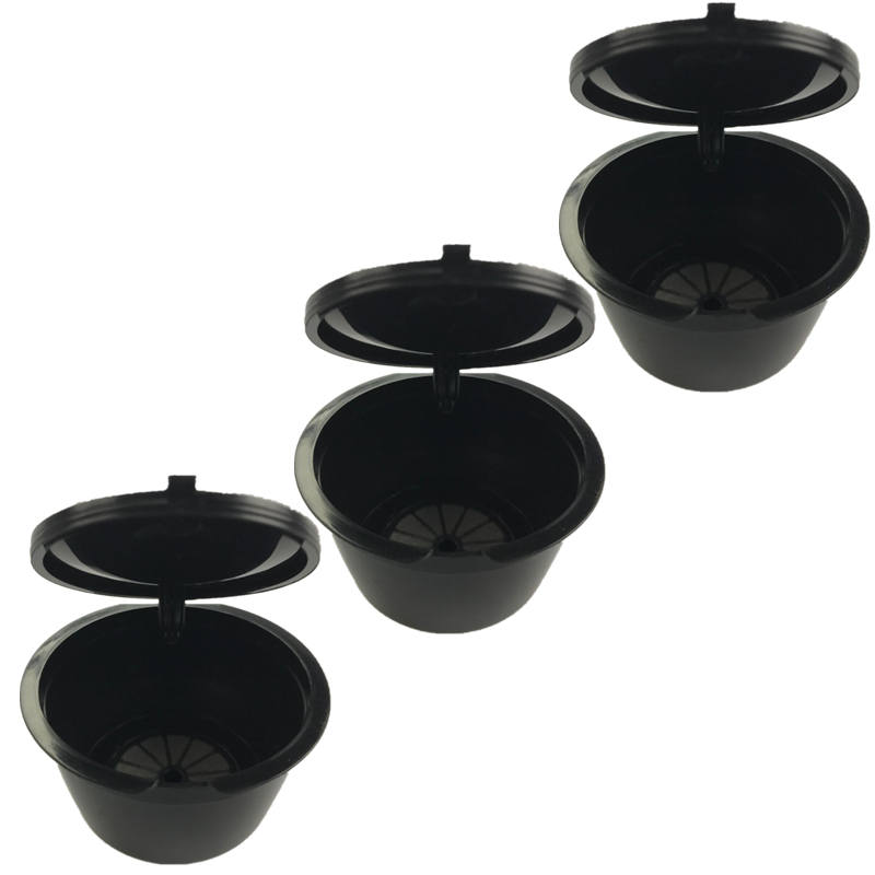 Cápsulas de café Dolce Gusto reutilizables, compatibles con Nescafé, repuesto Dolce Gusto, 3 unidades por juego, 150 veces
