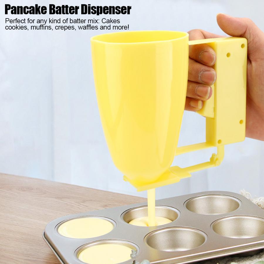 Cracker Pancake Cupcake Batter Dispenser Tool Perfect Voor Wafels Muffin Mix Crepes Broodjes Salade Vorm
