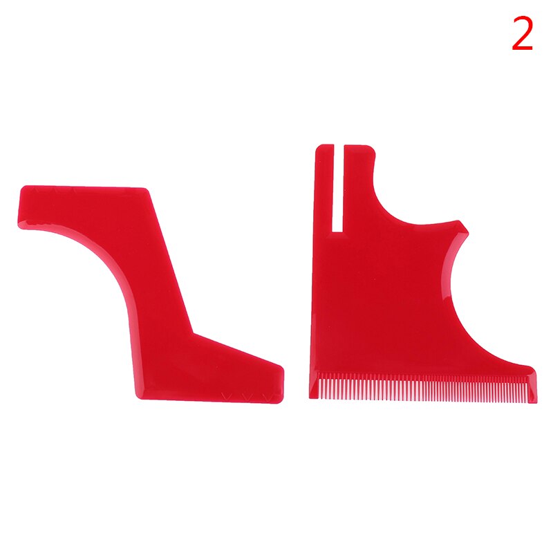 2/3/4Pcs Neck Hair Line Guide Neckline Shaving Template Guide Haircut Kit Tool Magic Salon Barber: B