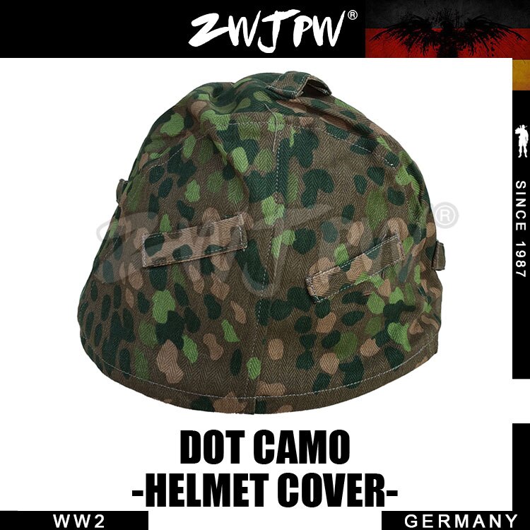 Normandy SS DOT Camo M35 Helmet Cover DE/505124