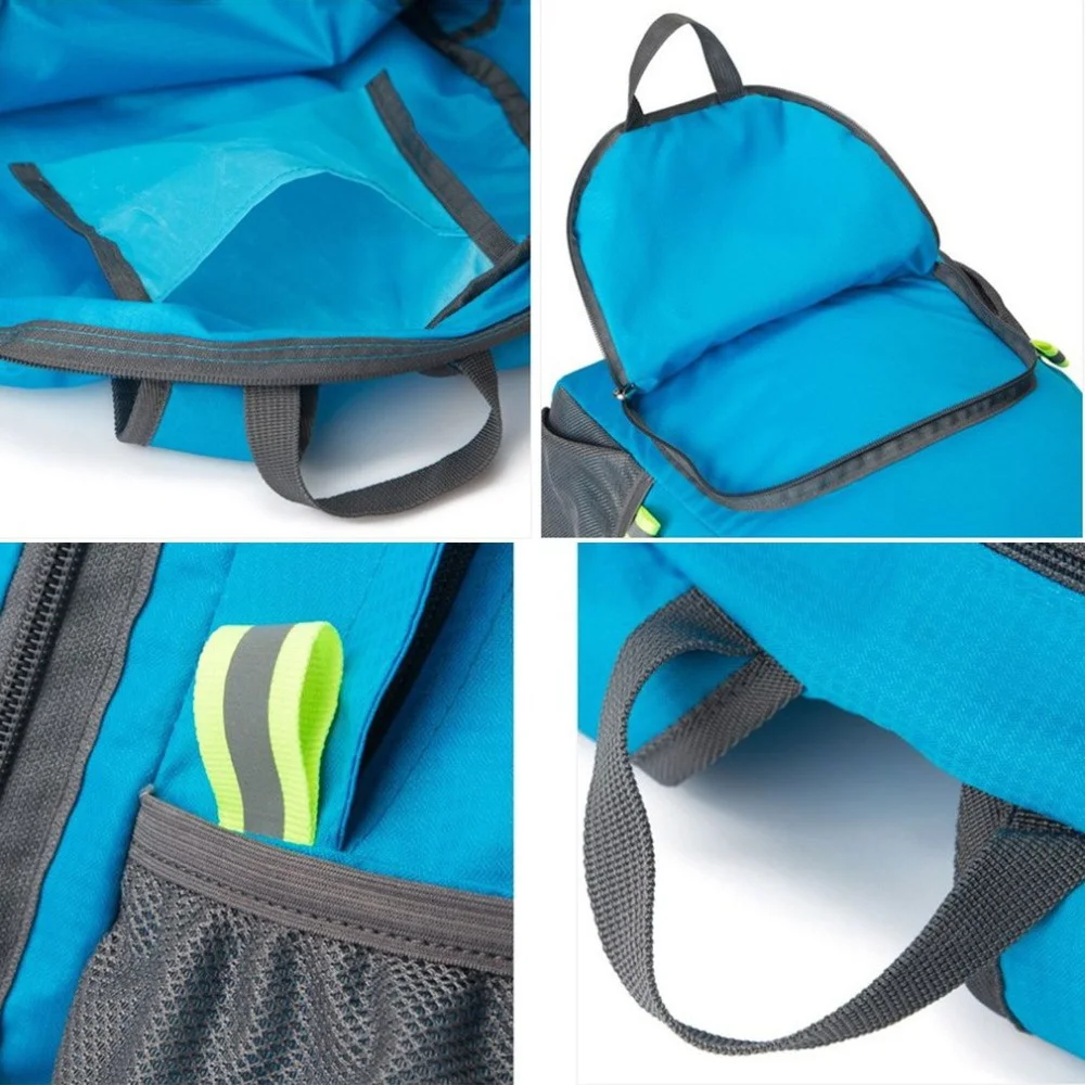 Mochila plegable portátil ligera para hombre, paquete ultraligero para exteriores, senderismo, Camping, deporte, escalada, organizador, bolsos para hombre y mujer